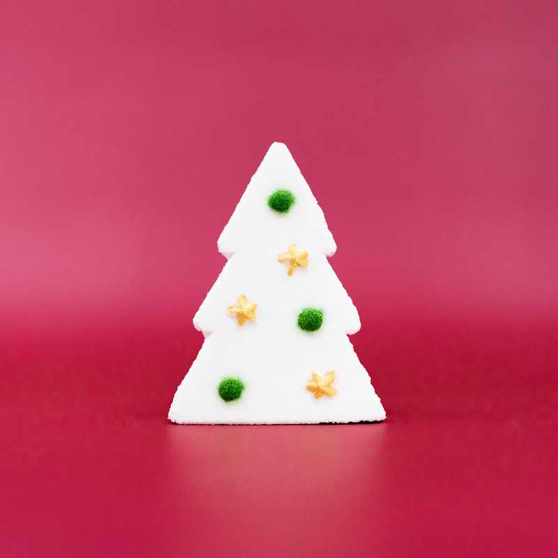 Cristmas Tree Bath Bombs - No Box