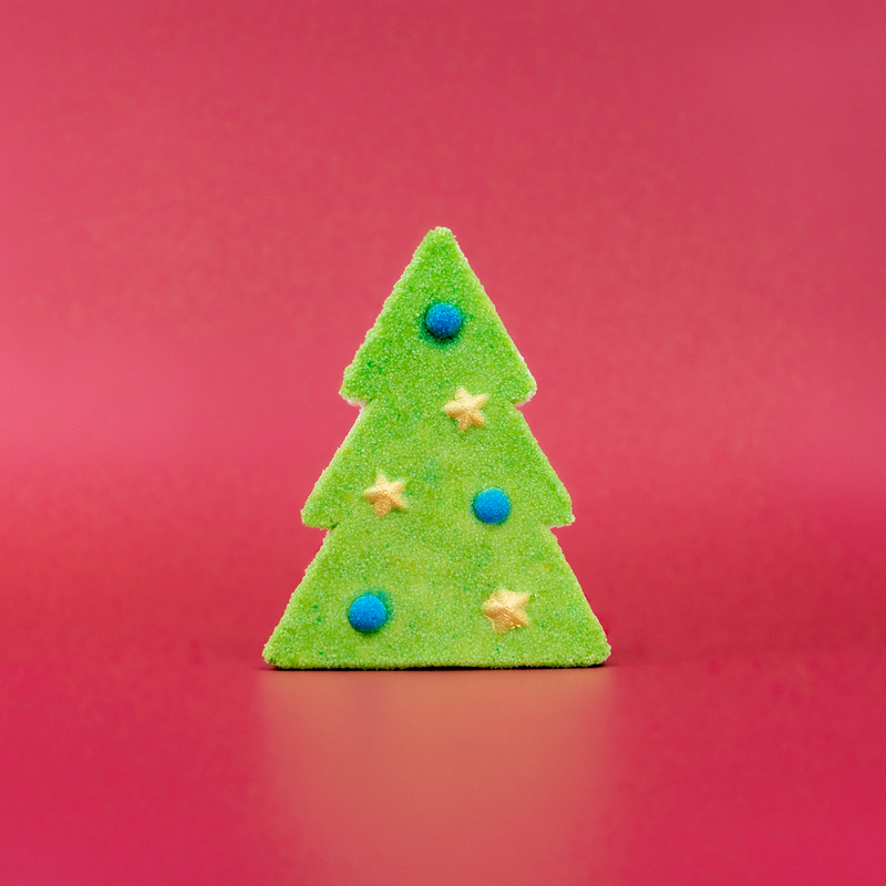 Cristmas Tree Bath Bombs - No Box