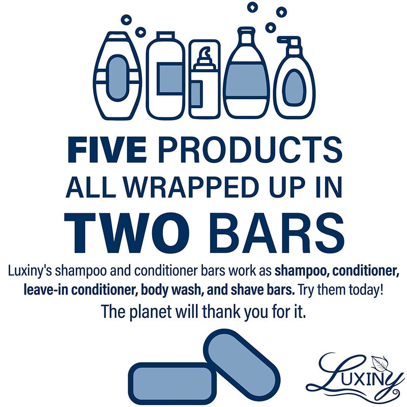 Moisturizing Shampoo Bar and Conditioner Bar Set - Pina Colad