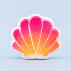 Hand Painted Bath Bomb - Sea Shell