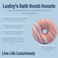 Black Cherry Donut Bath Bomb